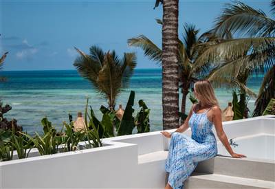 Jungle suite with ocean view rooftop