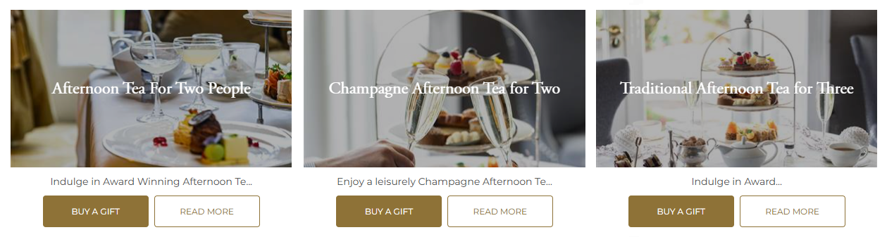 Hayfield Manor Hotel Gift Vouchers, accommodation, dining, spa